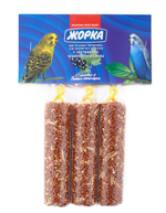 Жорка для волнистых попугаев 3 медовых батончика