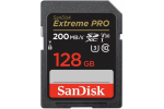 Карта памяти SanDisk SDXC Extreme Pro Class 10 UHS-I V30 U3 (200/90MB/s) 128GB