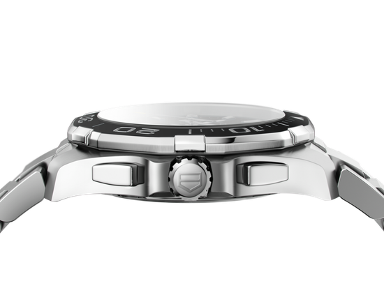 Tag Heuer CAY111A.BA0927 мужские часы с хронографом  AQUARACER сбоку
