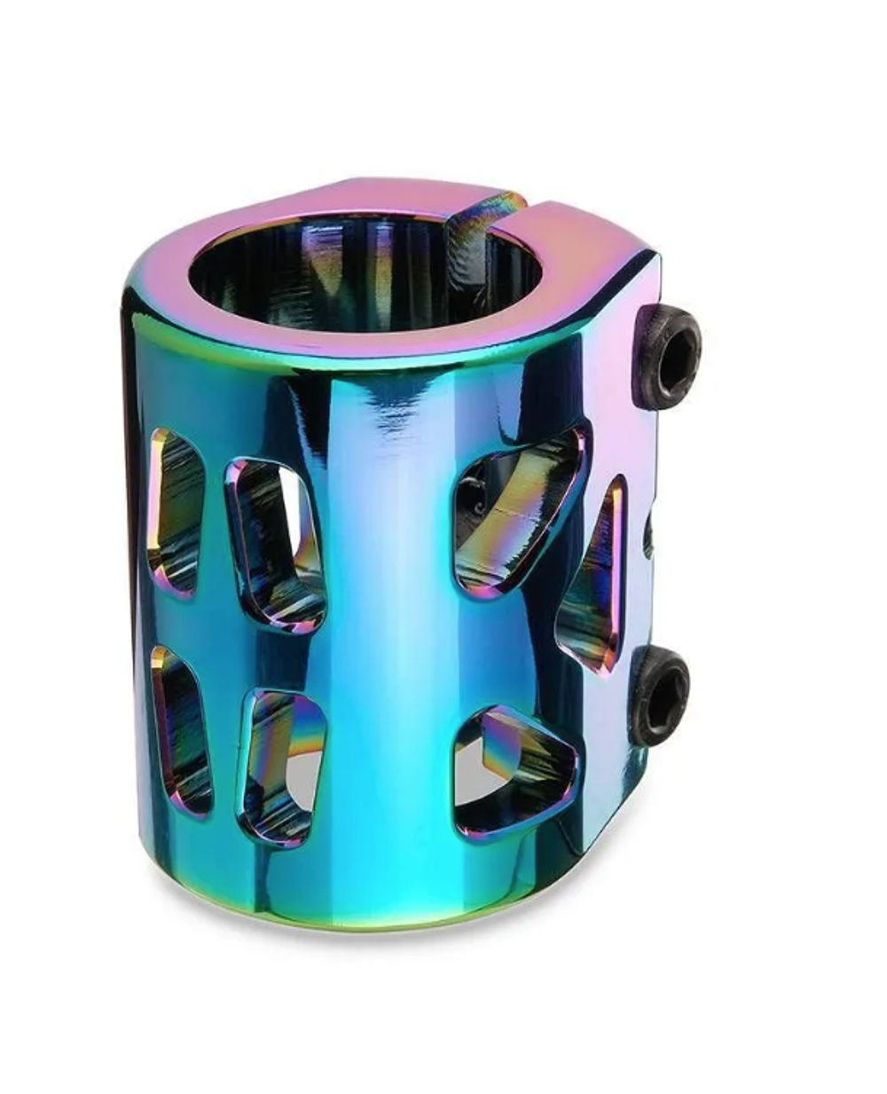 Хомут Fox ТЕЗ IHC d31.8, 3 bolt standart sized neo-chrome