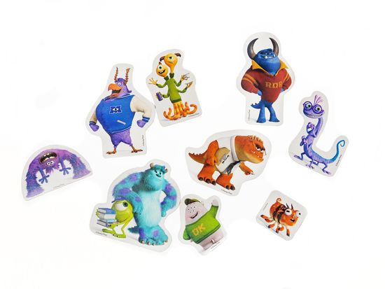 Магниты "Университет Монстров". Серия Магнитные истории (европодвес, 4х20шт) Дисней