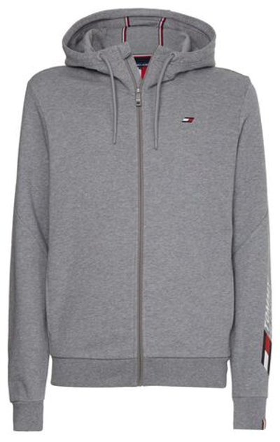Куртка теннисная Tommy Hilfiger Essentials FZ Hoody - Gray