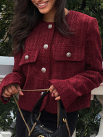 Твидовый жакет