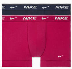 Мужские боксеры спортивные Nike Everyday Cotton Stretch Trunk 2P - mystic hibiscus/obsidian
