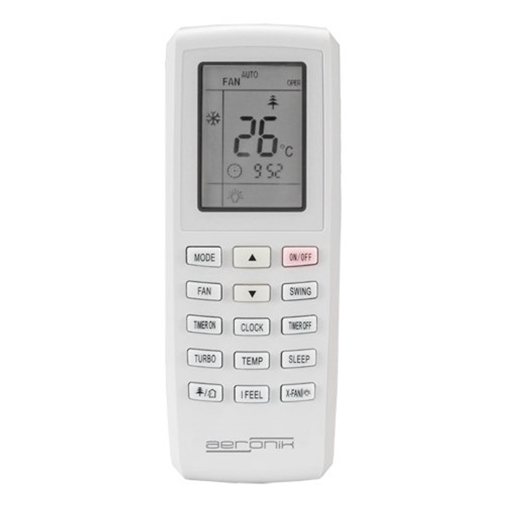 Пульт для сплит-системы AERONIK ASI-18HS5/ASO-18HMS5