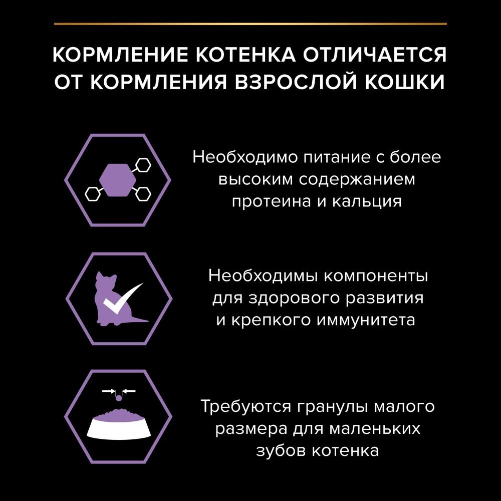 Влажный корм Pro Plan® HEALTHY START для котят с говядиной в соусе, Пауч 85 г