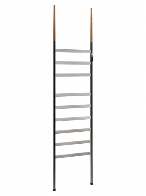 Полотенцесушитель электрический напольный WONZON & WOGHAND BREMEN, Темный графит (WW-A207-GM)