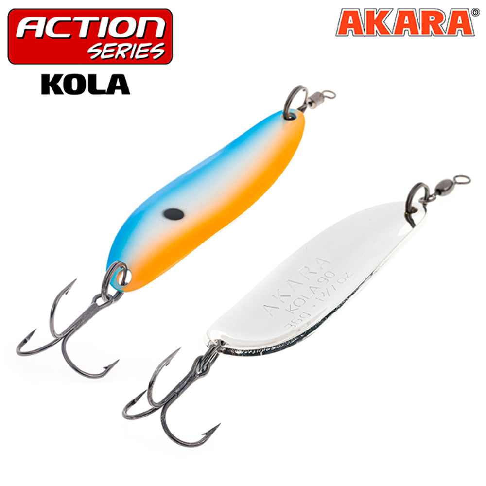 Блесна колебалка Akara Action Series Kola 90 16 гр. 4/7oz. AK10/Sil