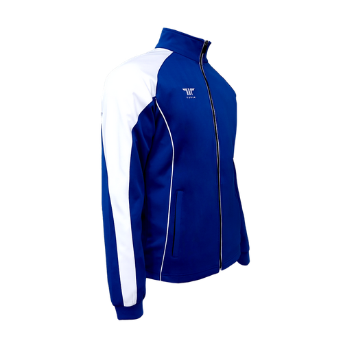 Куртка для спортивного костюма Tusah Warm Up сине-белая