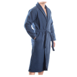 Халат банный темно-синего цвета essential l/xl