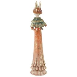 GAEM Фигурка декоративная "Зайка", L9 W9 H35 см