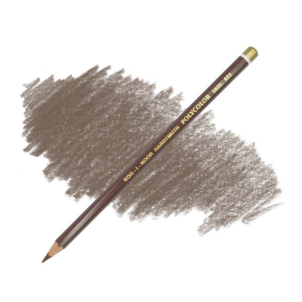 Карандаш художественный цветной POLYCOLOR, цвет 822 кофейный