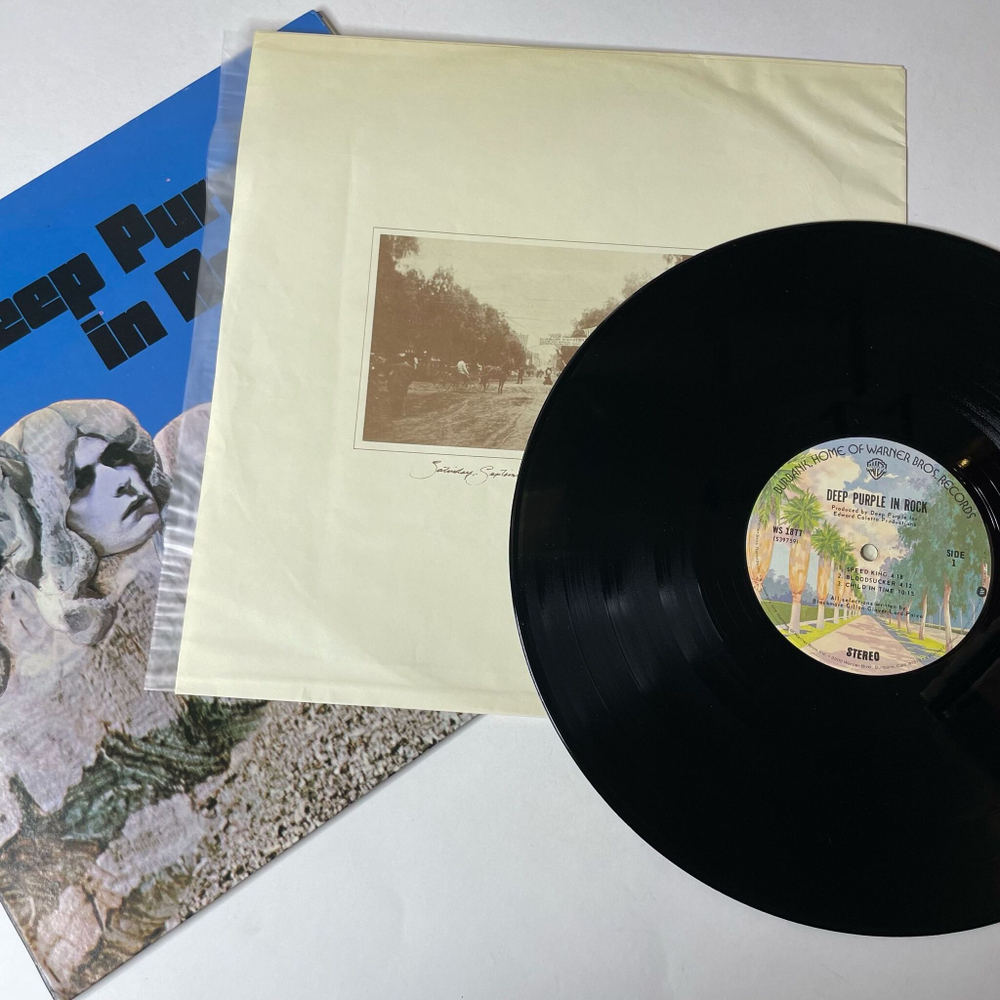 Винтажная виниловая пластинка LP Deep Purple In Rock (USA 1975) Bloodsucker