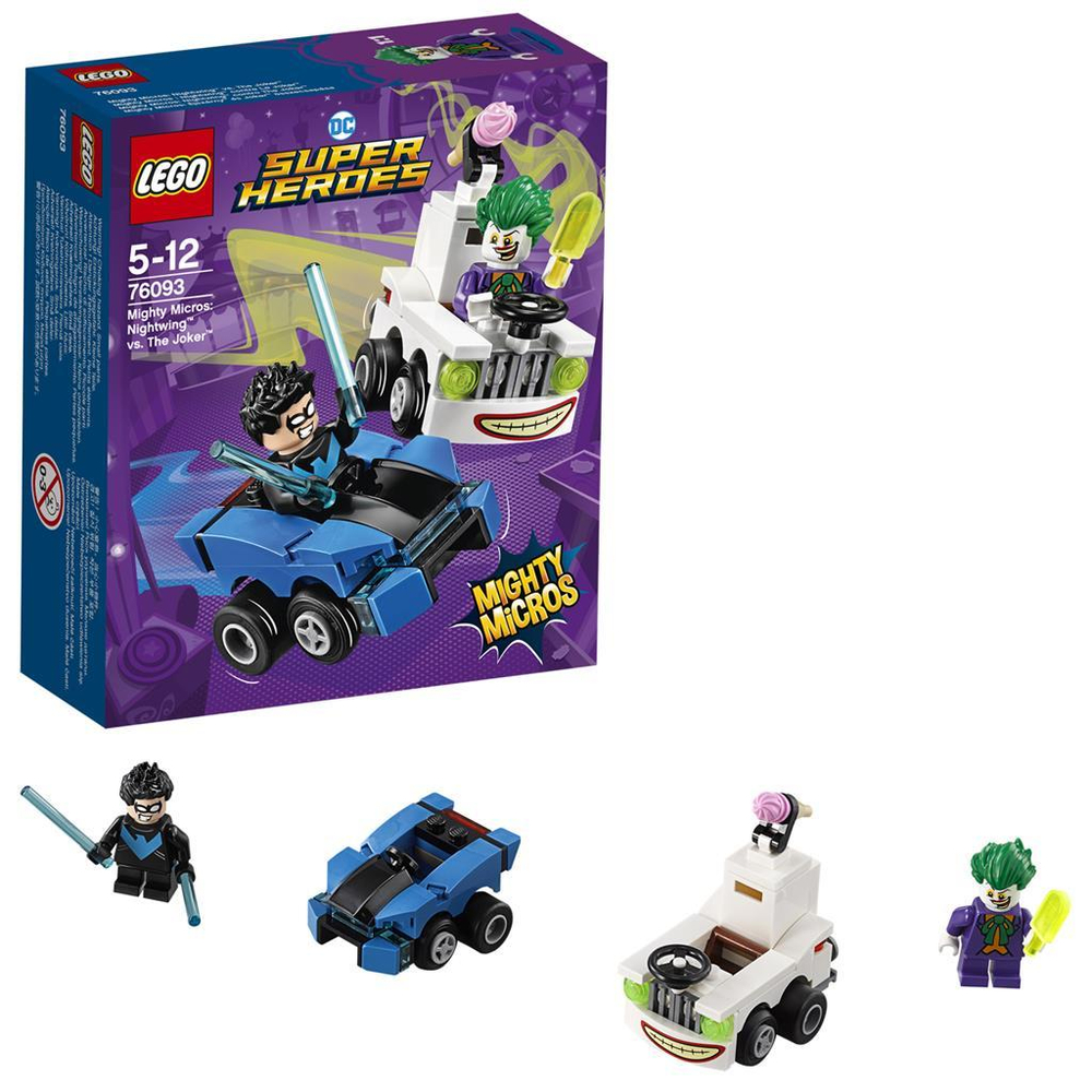 LEGO Super Heroes Mighty Micros: Найтвинг против Джокера 76093 —  Nightwing vs. The Joker  — Лего Супергерои ДиСи