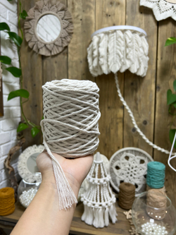 Шпагат ХБ суровый , неокрашенный 4 мм, 100 (эконом)