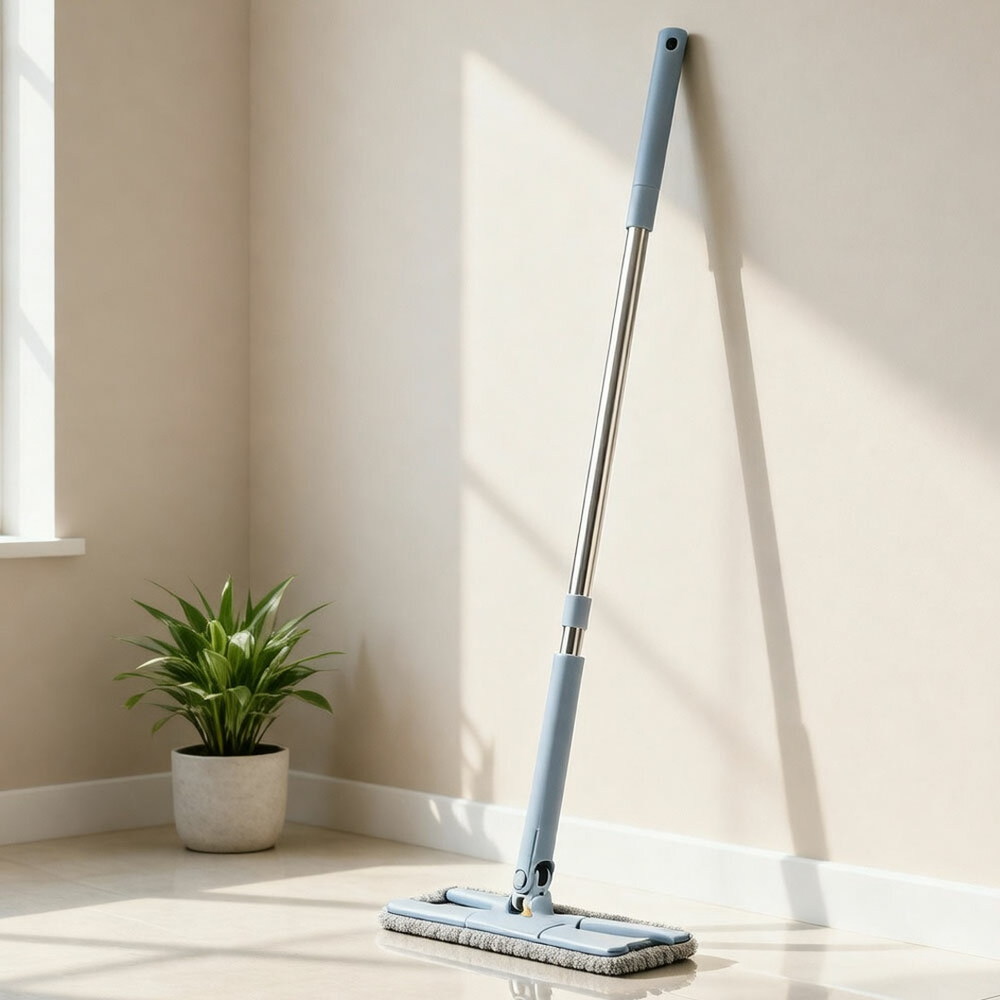 Швабра отжимная "MOP-X Light" 115см с насадкой из микрофибры 36,5*15см