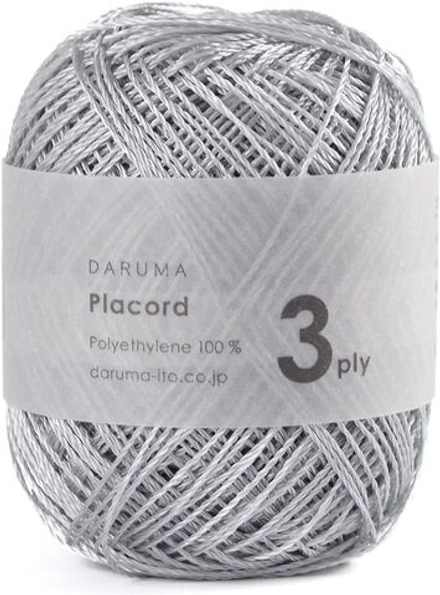 placord 3ply, цвет серый 14