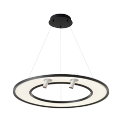 Светильник подвесной Crystal Lux CONTOUR SP50W LED BLACK