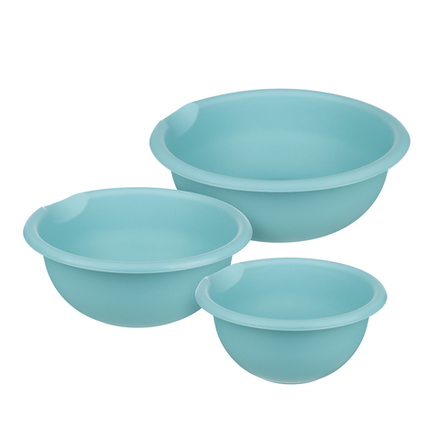 Набор мисок кухонных, 3шт, полипропилен