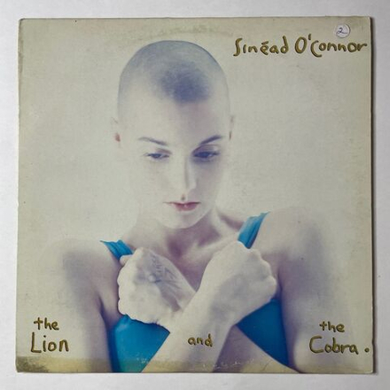 Винтажная виниловая пластинка LP Sinead OConnor The Lion And The Cobra (Canada 1987)