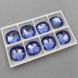 Swarovski 4487 Large Cushion Square FS, Tanzanite F
