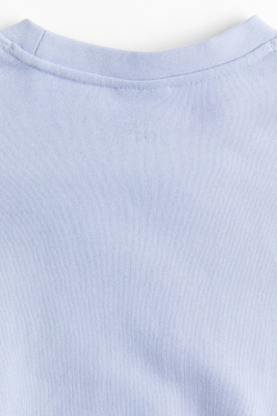 H&M Спортивная толстовка, светло-голубой