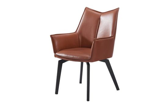 Стул SOHO коричневый/экокожа