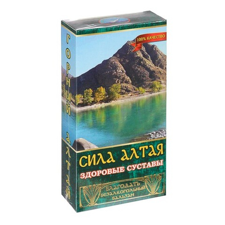 Бальзам безалкогольный «Сила Алтая» здоровые суставы, 250 мл
