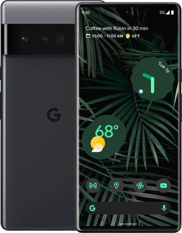 Смартфон Google Pixel 6 Pro 256GB Stormy Black, Черный (USA, Global)