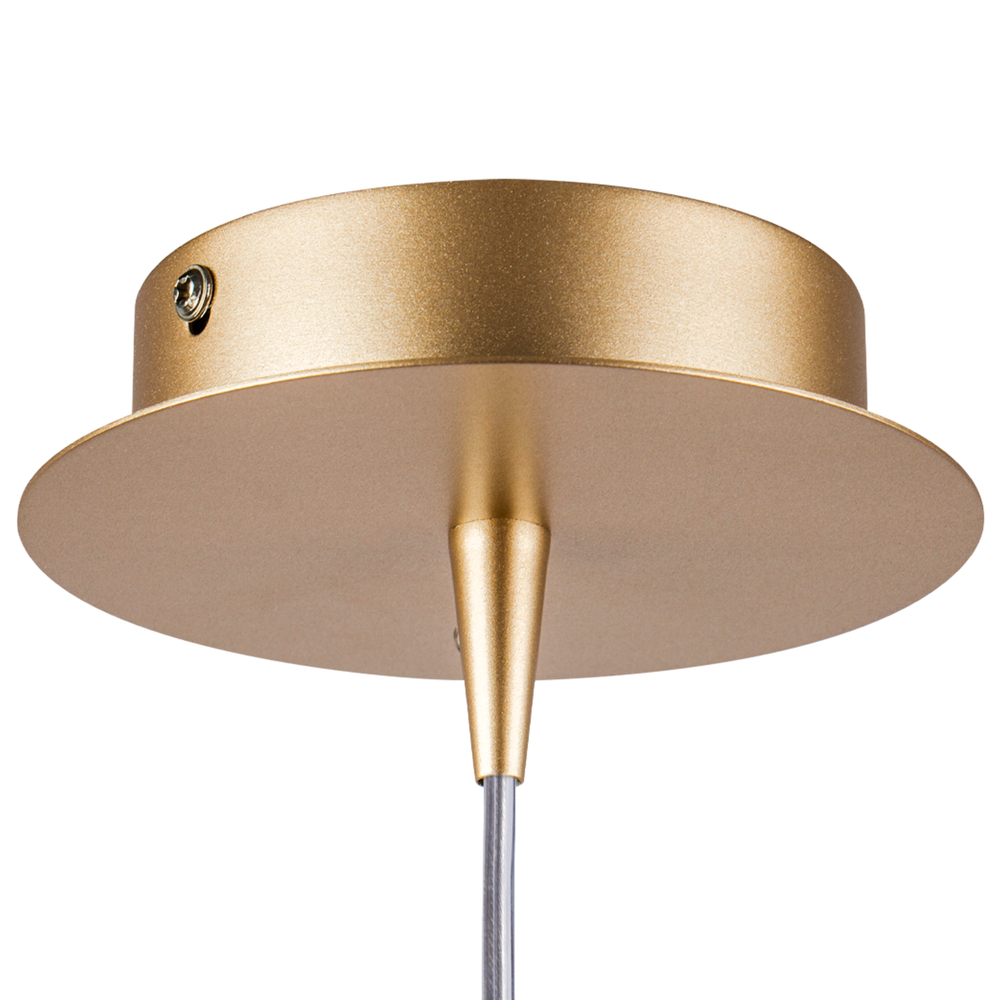 808013 Подвес FORMA 1х10W (led) E14 ШАМПАНЬ/КОНЬЯК