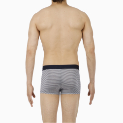 Мужские трусы боксеры в темно-синюю полоску HOM SIMON Boxer Briefs HO1 359850_4000RA