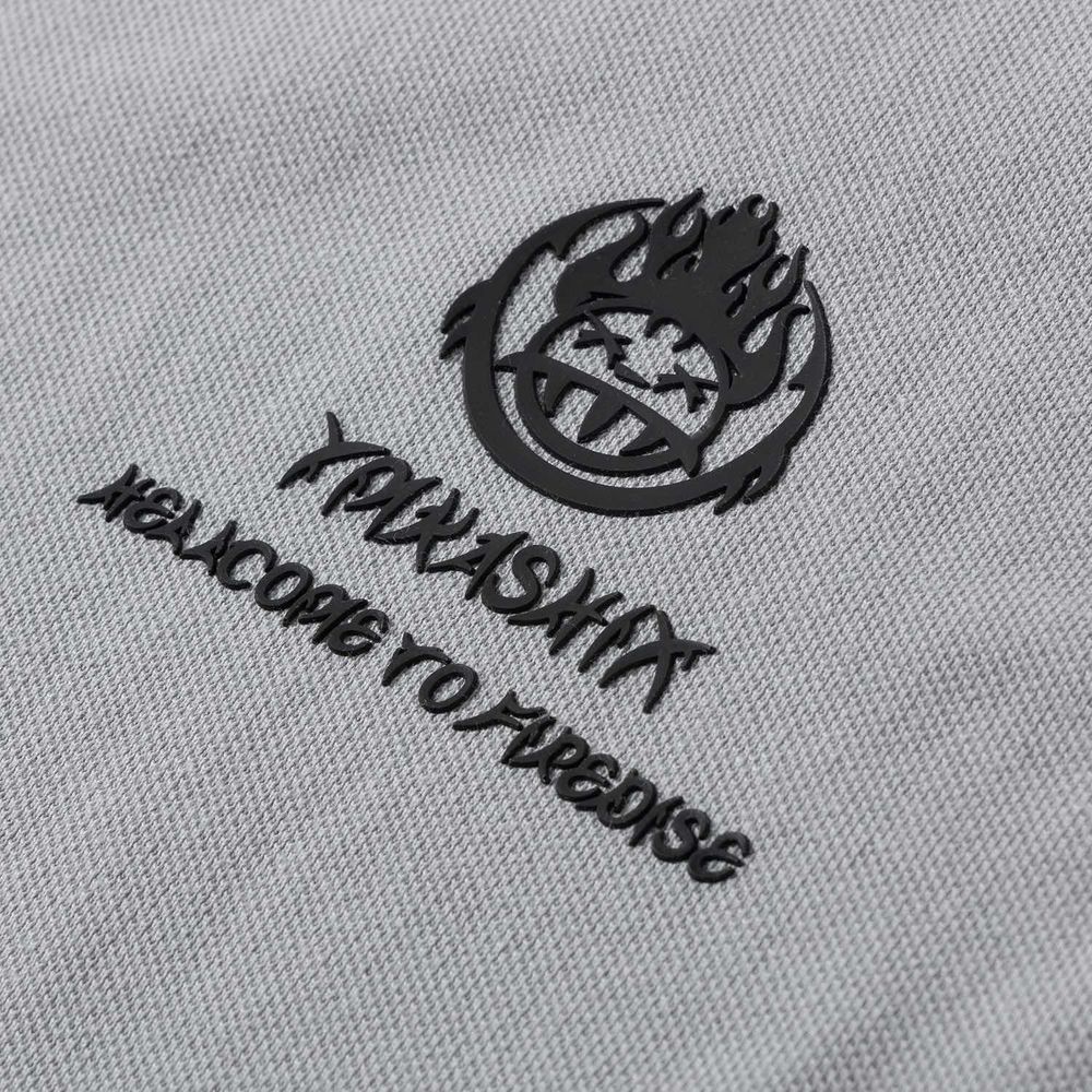 Поло Ymkashix HELLCOME Серое