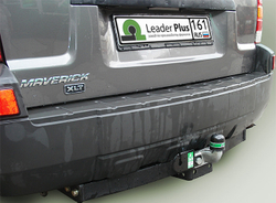 Фаркоп(прицепное) Лидер-Плюс для FORD MAVERICK 2004-2007 (С НЕРЖ. ПЛАСТИНОЙ)(паспорт и сертификат в комплекте)(без электрики)F114-F(N)