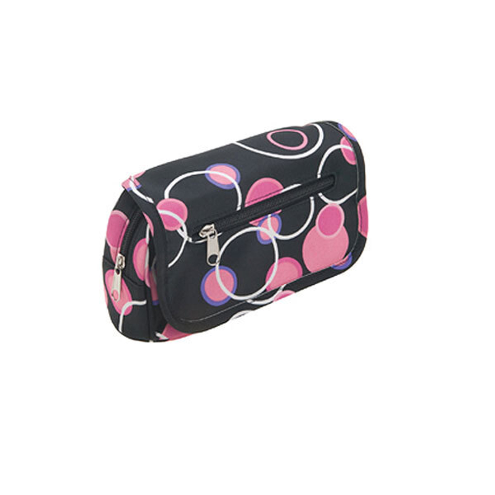 Косметичка "Розовые круги"12*20см