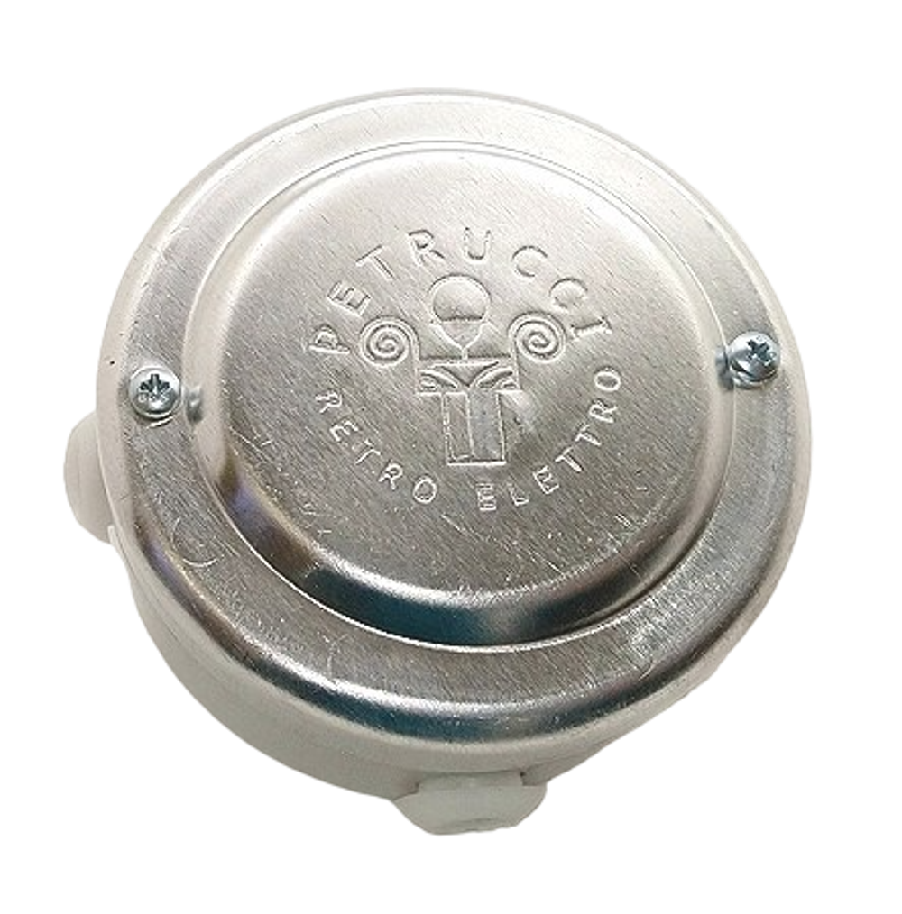 Коробка распределительная 76х48, Хром, PETRUCCI, 101STH
