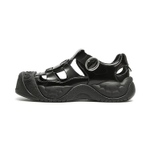 Champion One Strap Sandals Women"s Black/Silver White