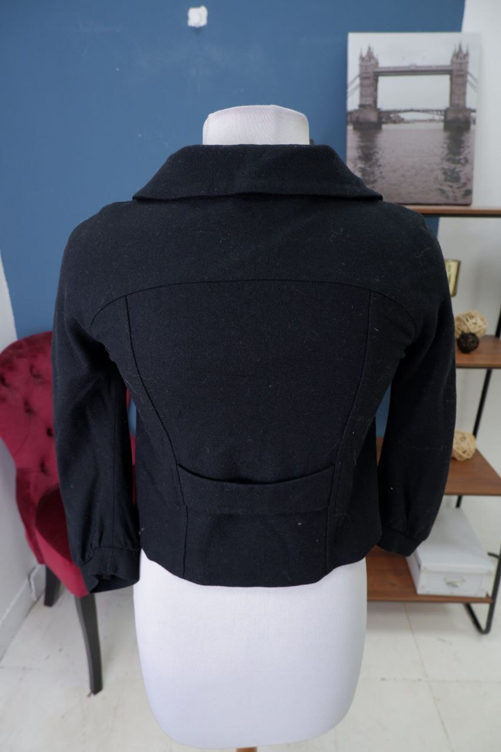 Жакет Kira Plastinina черный 40 размер