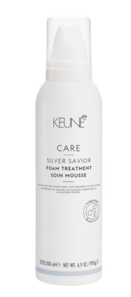 Keune Пенка-уход Сильвер CARE Silver Savior Foam 200 мл