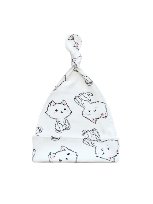 Шапочка-узелок Кошечки