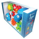 Игрушки для ванны в наборе, пластиковые, 6 шт., НОРДПЛАСТ, 741