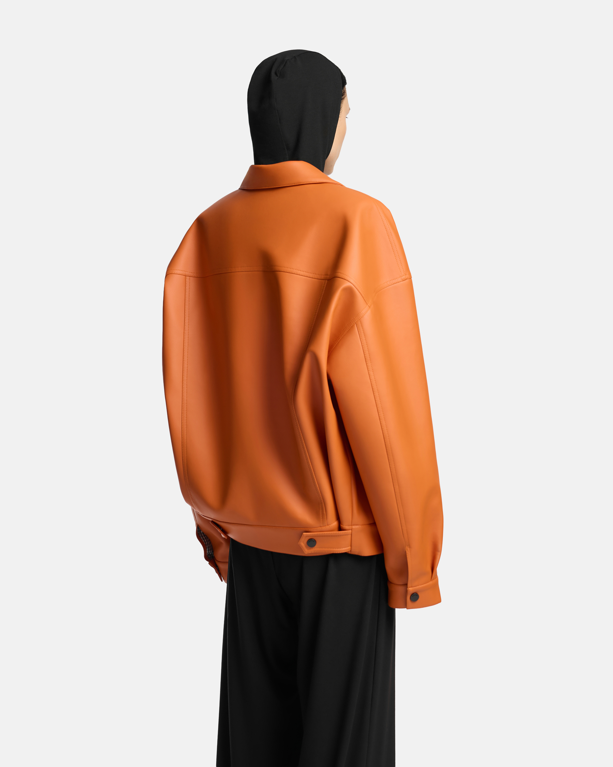 ДЖИНСОВКА ИЗ ЭКОКОЖИ