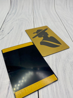 Комплект табличек для туалета WC - 01