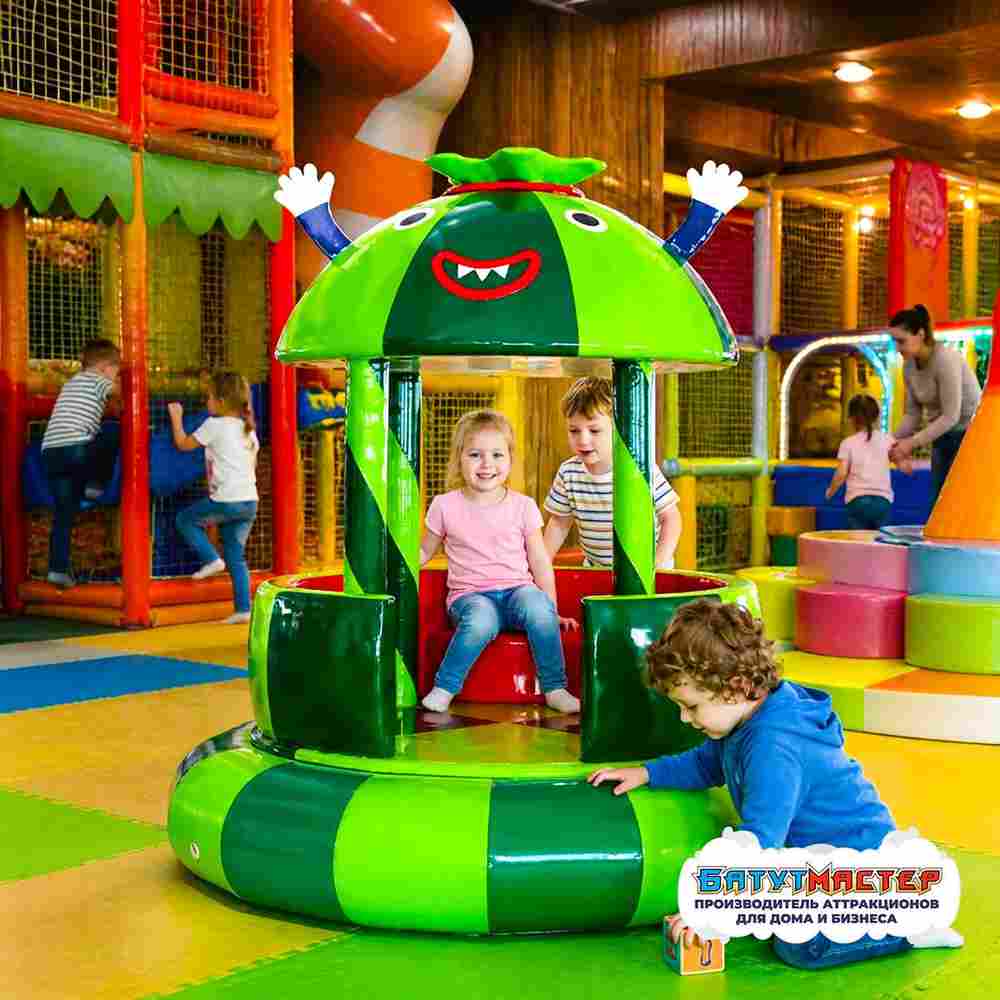 Электрическая карусель детская 4KIDS "Сочный арбуз"