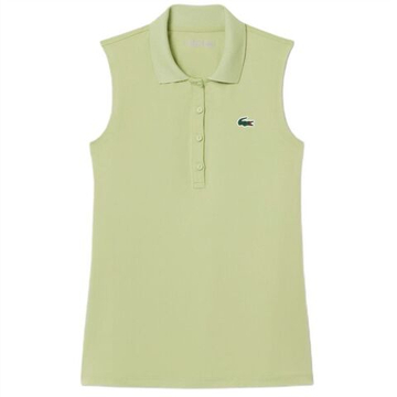 Женское теннисное поло Lacoste Ultra-Dry Anti-UV Golf - birch
