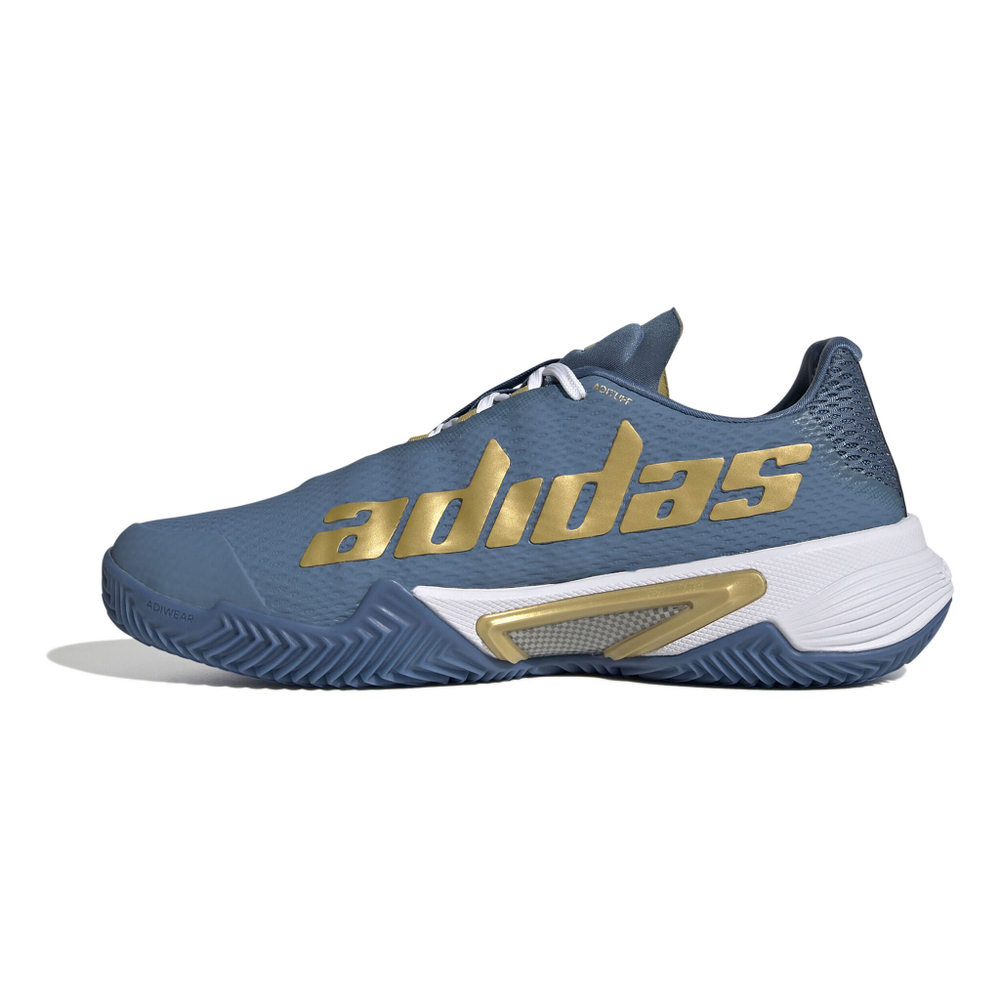 Женские теннисные кроссовки adidas Barricade Women - Blue, Gold