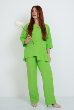 Туника 4749А, экз.зеленый #38ЭЗел204749А