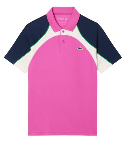 Теннисное поло Lacoste Ultra Dry Colorblock Tennis