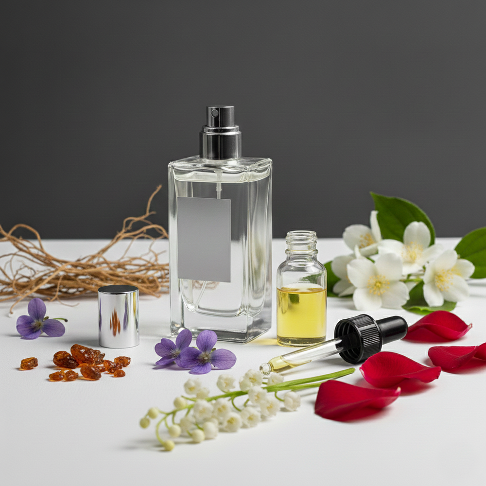 Композиция "Белый лен"