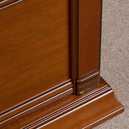 ЛОРЕНЦО Кровать с мягким элементом и ножной спинкой