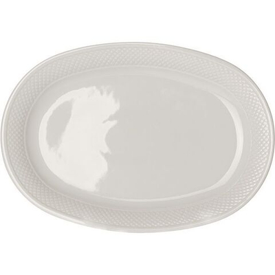 Блюдо «Портофино» овальное;фарфор;,H=30,L=350,B=245мм;белый (Цвет: белый)